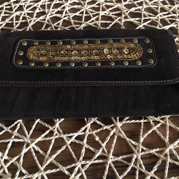 COPY - Lollipops Paris Suede Leather Wallet - Picture 4 of 4